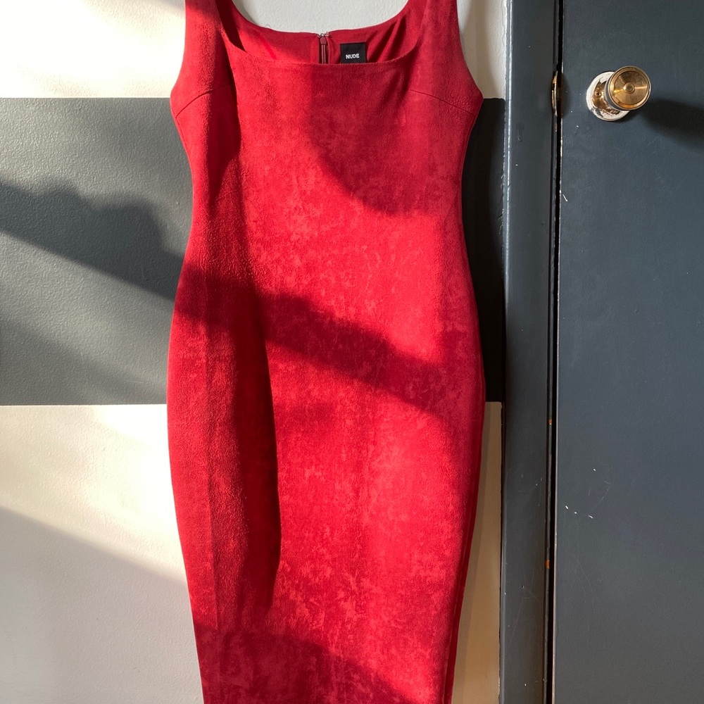 Windsor Red Velvet Maxi Dress